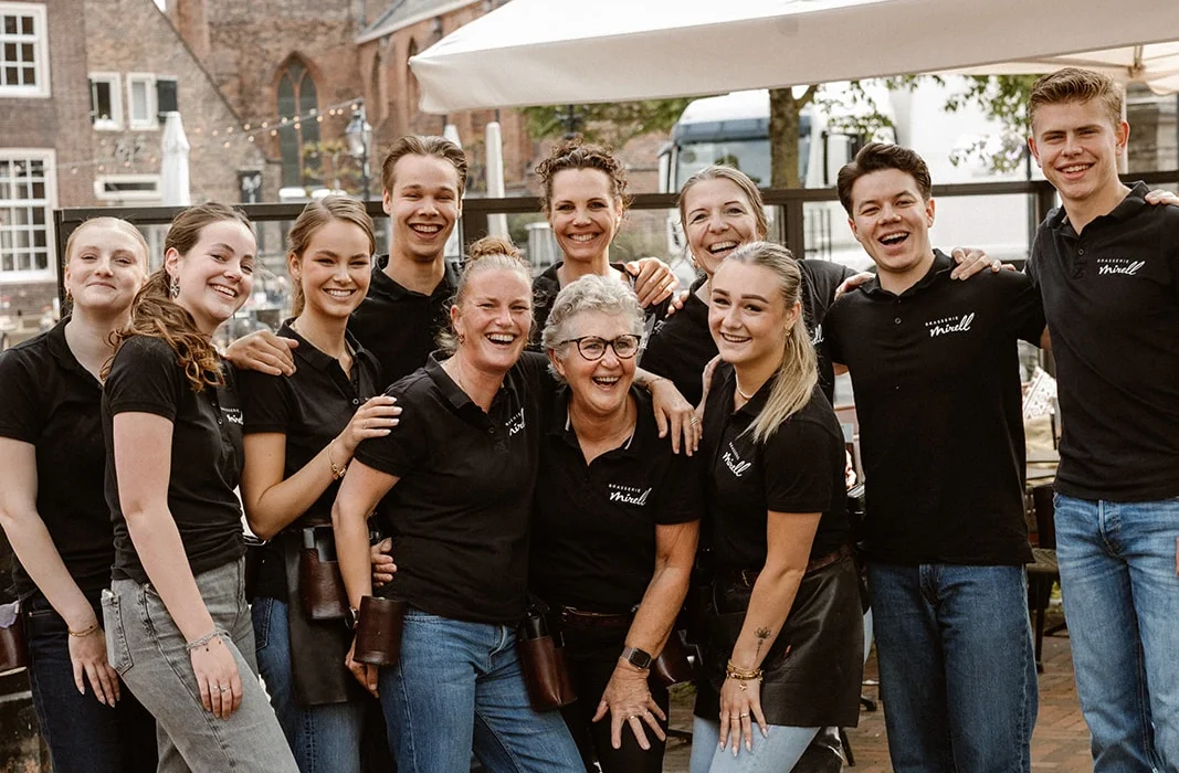 Team Mirell, kom werken in de horeca bij Mirell